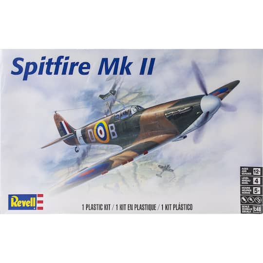 Spitfire MKII Plastic Model Kit